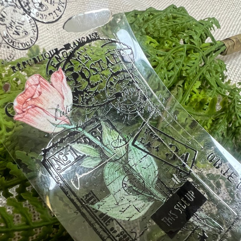 169_貼吉_奇幻洋桔梗Fantastic Eusto - 紙膠帶/和紙/PET - 塑膠 多色