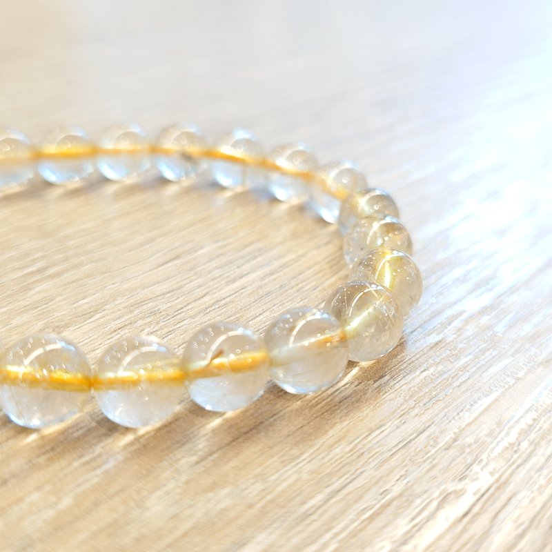 Crystal Bracelet - Citrine (Citrine) - Bracelets - Crystal Yellow