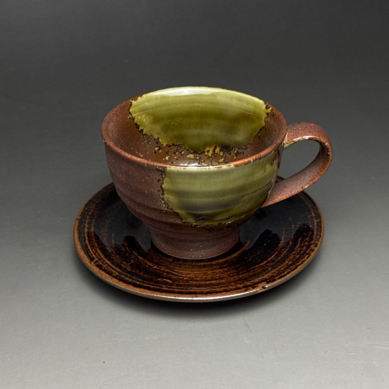 台灣【手作HandMade】侘寂の咖啡杯組玖 - 咖啡杯/馬克杯 - 陶 咖啡色