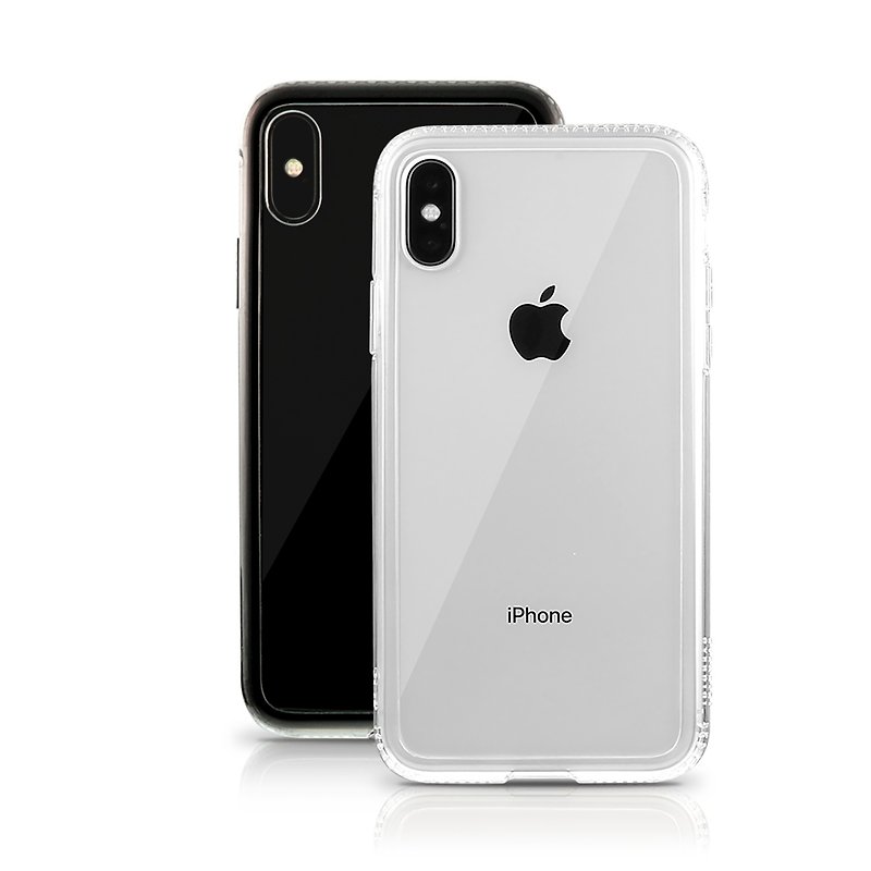 OVERDIGI V2 iPhone Xs/X蜂巢晶格雙料防摔保護殼 - 手機殼/手機套 - 塑膠 