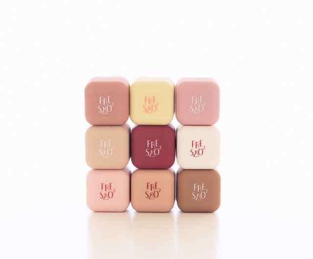 うるおい保湿リップキューブ《カラーリップ＆ケア》6種展開