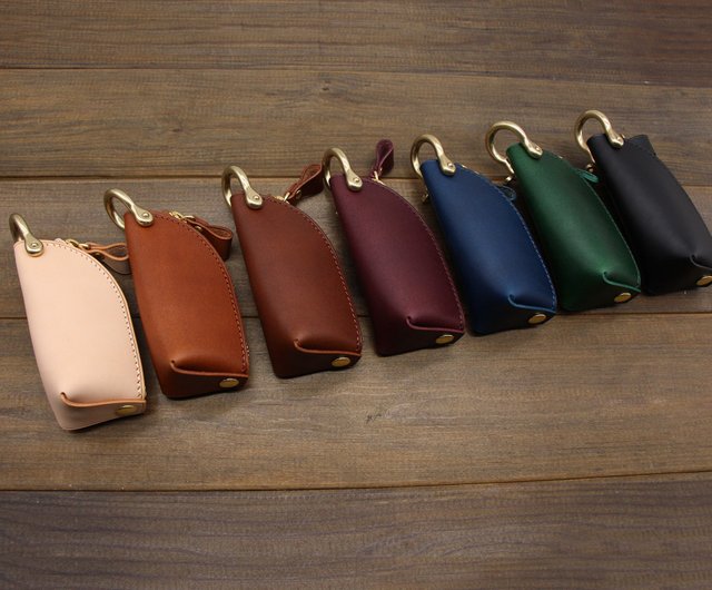 手作りレザージッパー車キーホルダーカスタムレターレザー