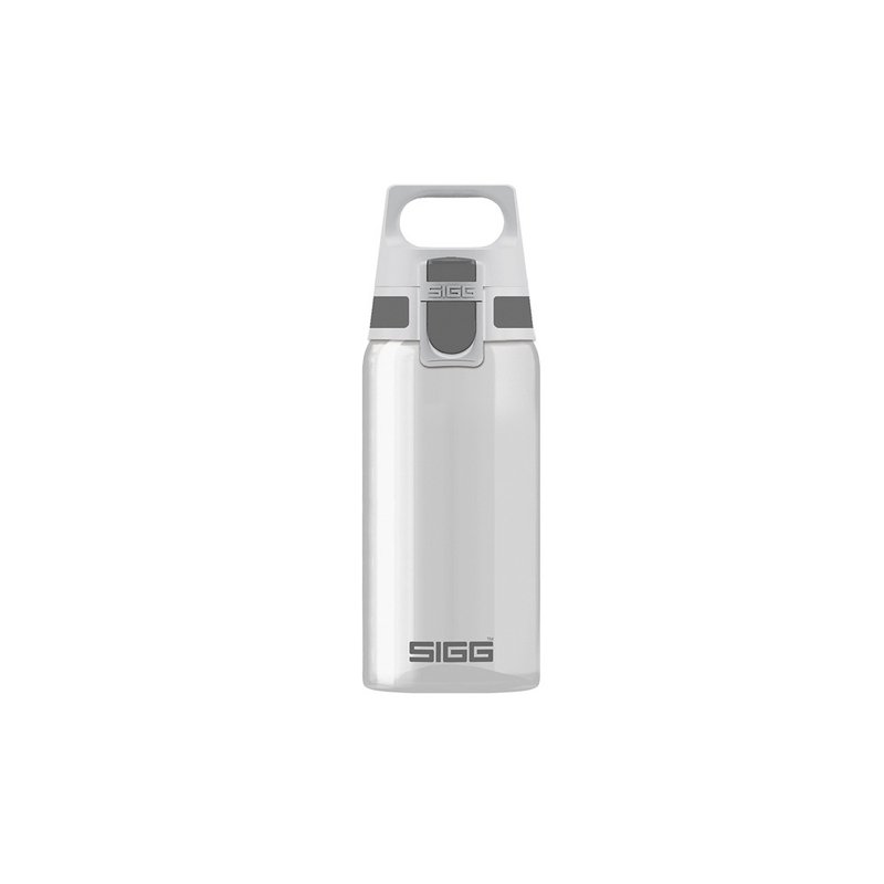 Swiss Centenary SIGG Fully Clear Trian Water Bottle/Lightweight Water Bottle/Water Bottle 500ml - Silver Gray - กระติกน้ำ - วัสดุอื่นๆ สีเงิน