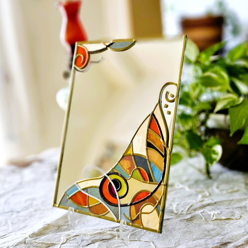 シリーズマルコポーロ  卓上ミラー - 彩妝刷具/鏡子/梳子 - 玻璃 金色