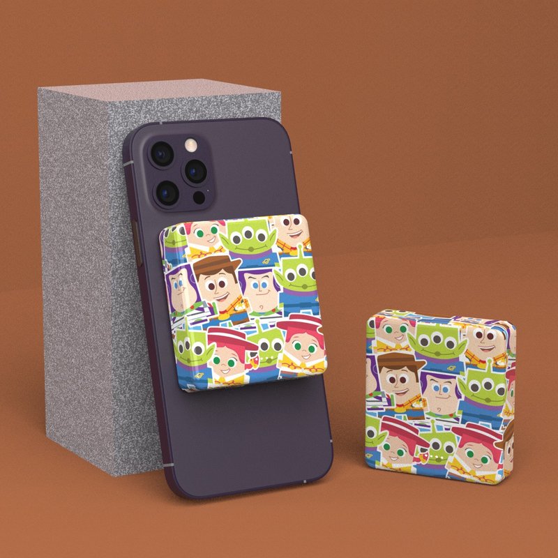 【LIMITED EDITION】Toy Story Magnetic Wireless Powerbank - Toy Story Sticker - ที่ชาร์จ - พลาสติก หลากหลายสี