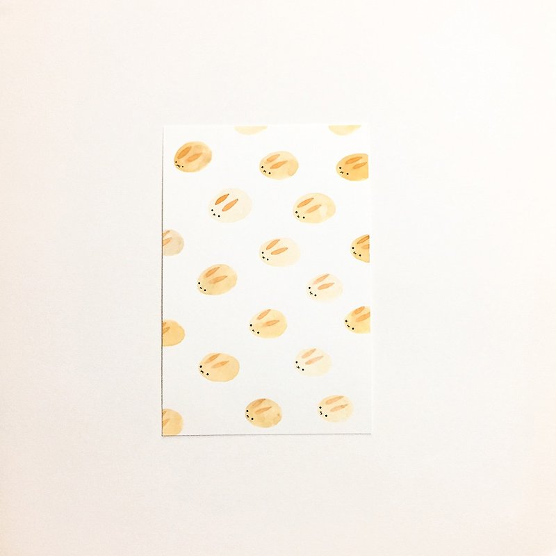 独占オリジナルの水彩画（原画）の純粋な手描きのギフト目的カードグリーティングカードはがき装飾画カード6 - カード・はがき - 紙 オレンジ