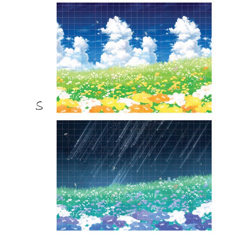 With flowers 20 sheets A4 Double Sided design paper (soranhan haru) - 包裝材料/包裝紙 - 紙 