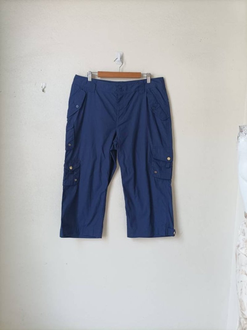 Plantation Pants Vintage 90s Plantation Pants Made In Japan Size S Waist 30 - Unisex Pants - Cotton & Hemp 