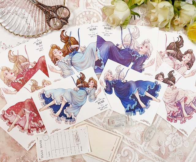 【お年玉セール特価】 hwara Shop - RUMI Stickers Pinkoi - テープ・マスキングテープ
