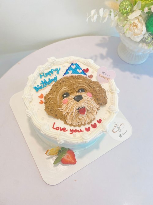 犬 ペットケーキ ペットケーキ お絵描きケーキ 誕生日ケーキ