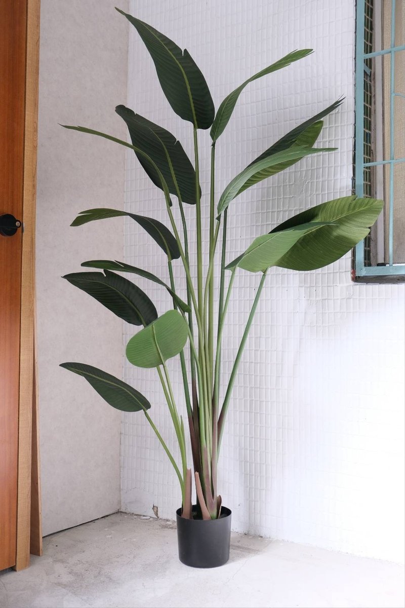 人造植栽/仿真旅人蕉/仿真植物/綠化/永不凋零 - 植栽/盆栽 - 塑膠 綠色