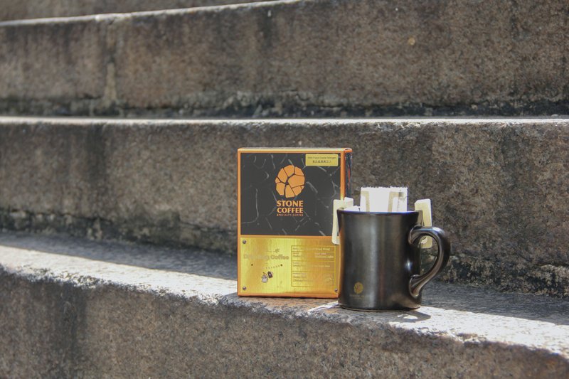 STONE COFFEE│Drip Bag│CostaRica│HoneyProcess│Medium Light│10g x 4packs - Coffee - Fresh Ingredients Orange