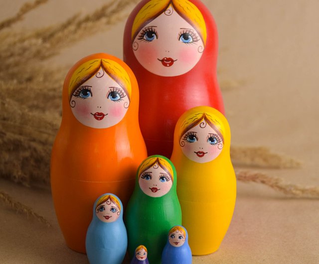 Wooden dolls that stack inside 2024 each other