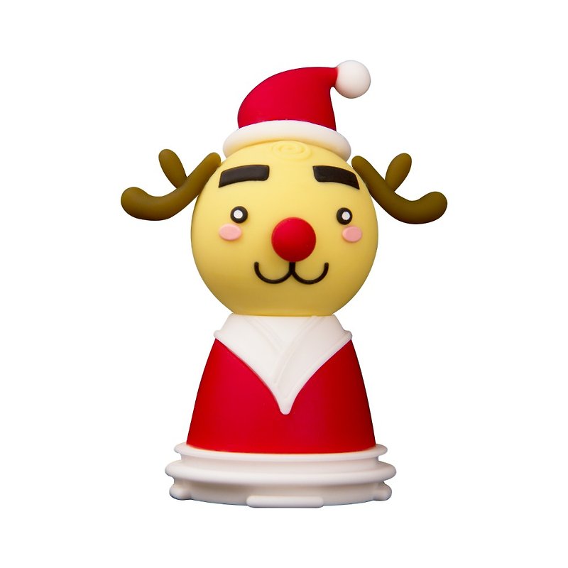 Christmas stamp set - Reindeer - ตราปั๊ม/สแตมป์/หมึก - ซิลิคอน สีแดง