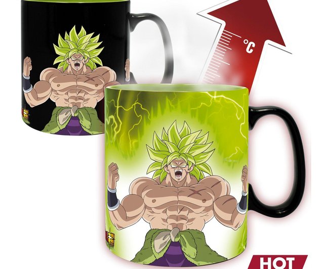 Dragonball-Z Super Saiyan Power Up Heat Changing Coffee Mug - Goku