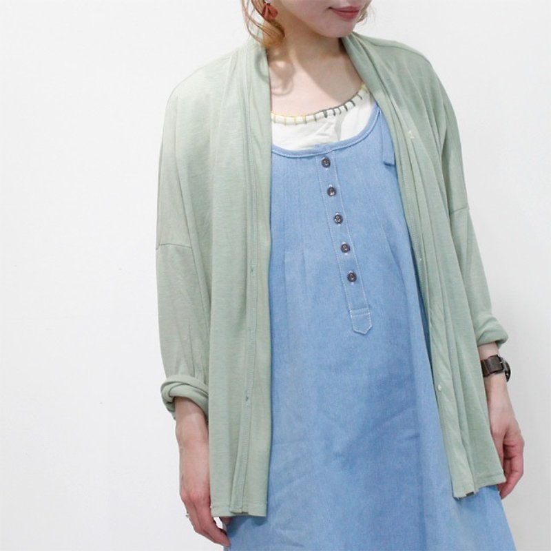 パレット サンカク刺繍カーディガン - 女上衣/長袖上衣 - 聚酯纖維 白色