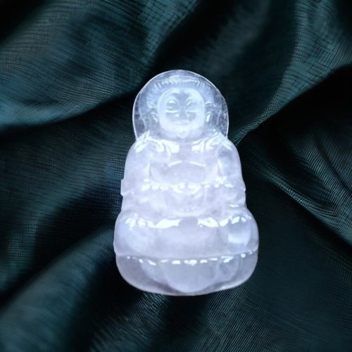氷翡翠彫刻観音菩薩天然ビルマ翡翠ギフト | - ショップ Yingluo