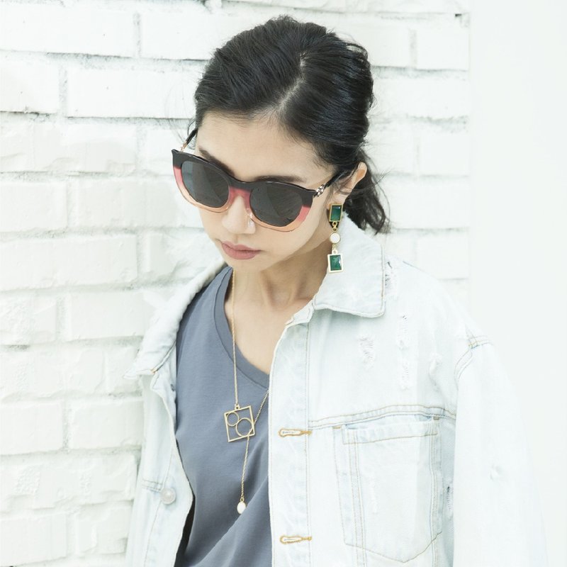 【快速出貨】偏光太陽眼鏡 / 偏光墨鏡 | ARIA - 太陽眼鏡/墨鏡 - 其他材質 粉紅色