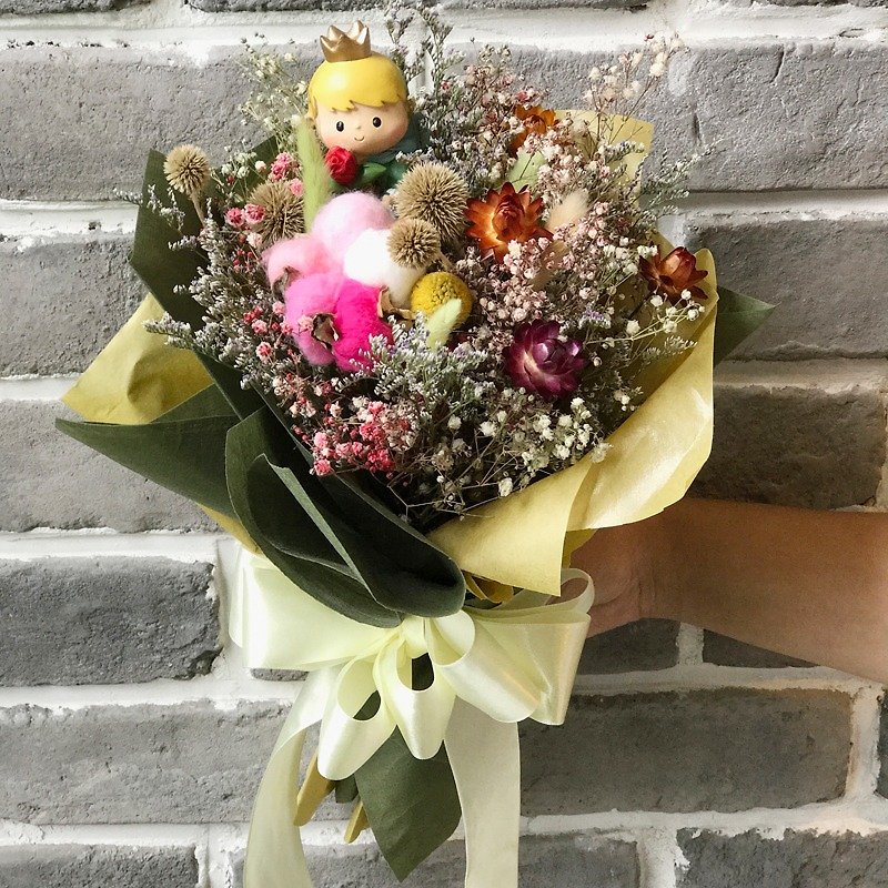 璎珞Manor*G*Gift bouquet / eternal flower. Dry flower / Graduation season / Valentine's Day / Little prince bouquet - ช่อดอกไม้แห้ง - พืช/ดอกไม้ 