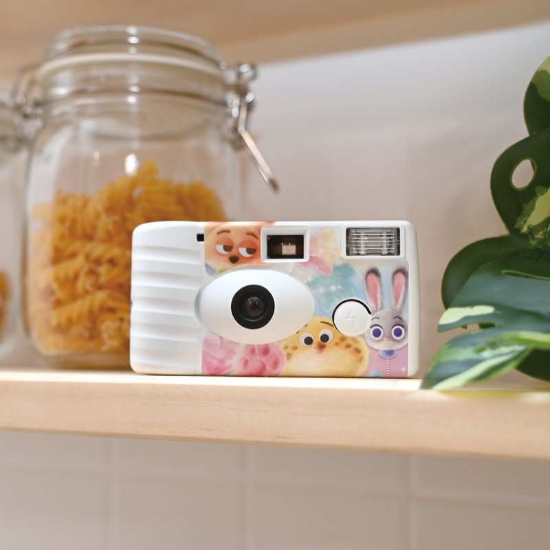 12/17依序出貨【Pinkoi網路獨家】動物方城市一次性即可拍相機 - 菲林/即影即有相機 - 其他材質 多色