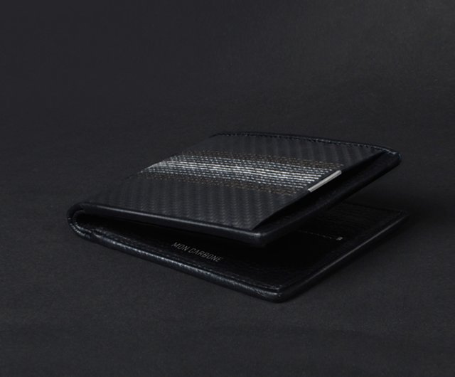 BlackLabel Embroidered Carbon Fiber Classic Wallet