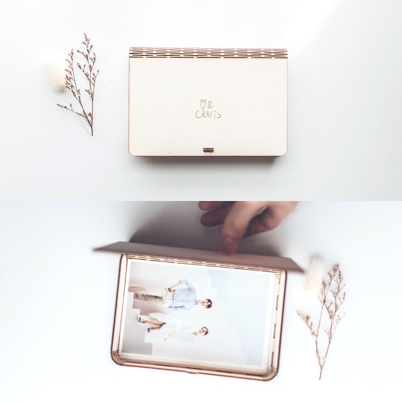 Tiny cute box gift 5x7 - กล่องของขวัญ - ไม้ 