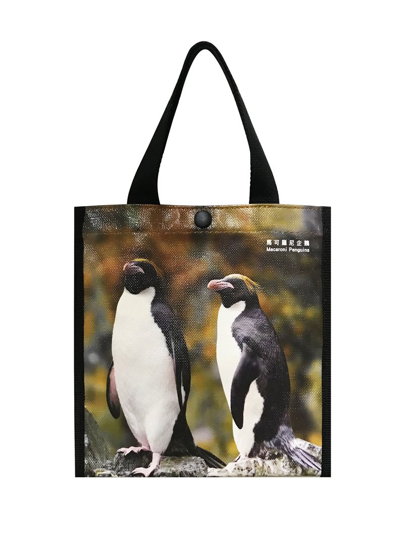サニーバッグ×リンホンガースクエアファッション多機能バッグ（小）-マカロニペンギン - トートバッグ・ハンドバッグ - その他の素材 