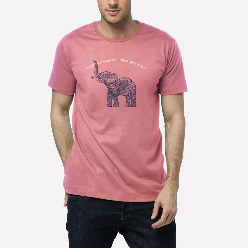 T-shirt Unisex Adult - Elephant YM | 6 Colours - Men's T-Shirts & Tops - Cotton & Hemp Multicolor