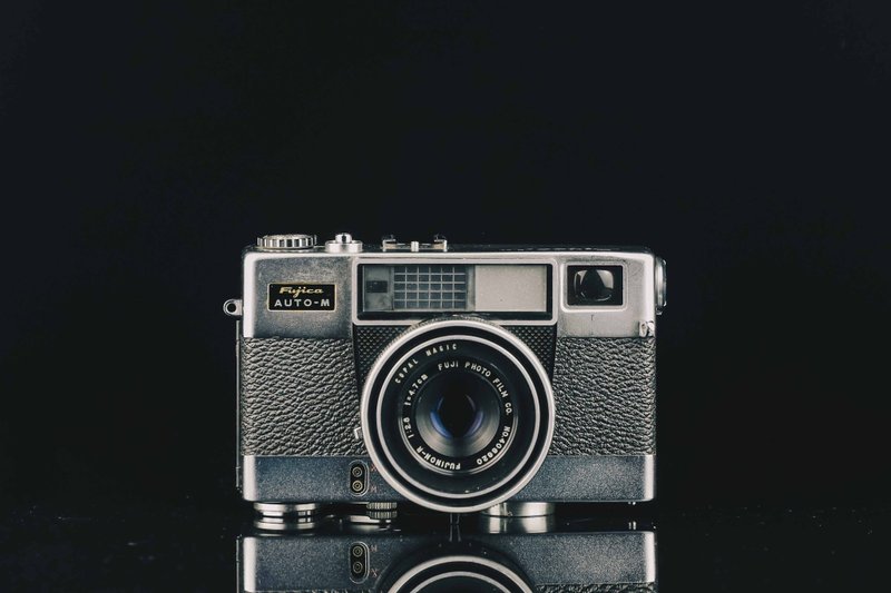 Fujica 35 AUTO-M #3437 #135底片相機 - 相機/拍立得/底片相機 - 其他金屬 黑色