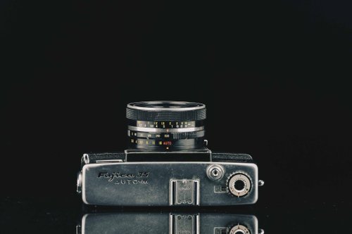Fujica AUTO-M フィルムカメラ Fujica 35 Auto M 35mm Rangefinder Camera w/ Fujinon R 47mm