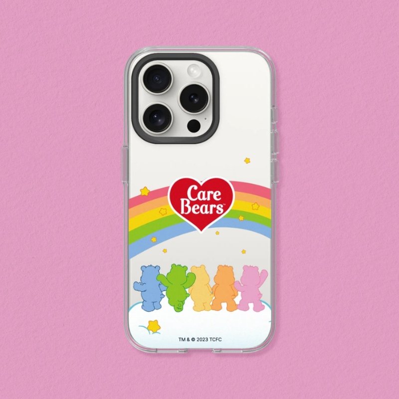 Clear透明防摔手機殼∣Care Bears/We are together for iPhone - 手機殼/手機套 - 塑膠 透明