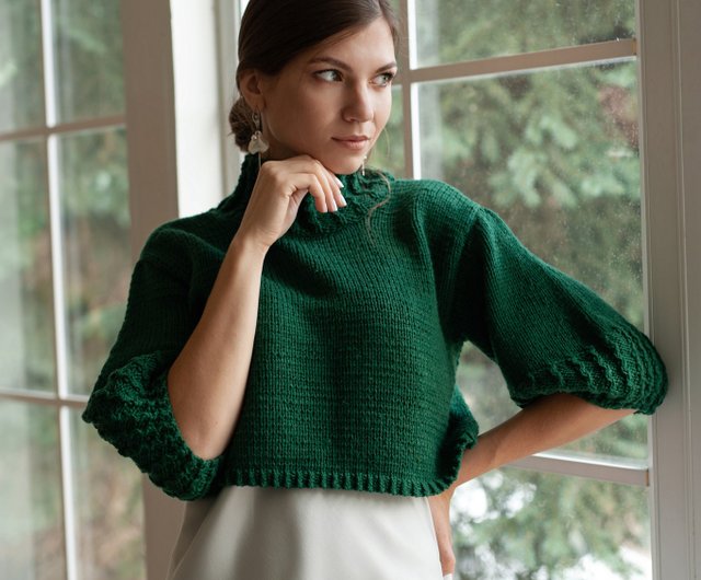 Hand knitted 2024 sweaters for ladies