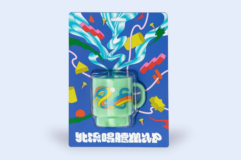 北流寶杯 - 咖啡杯/馬克杯 - 玻璃 綠色