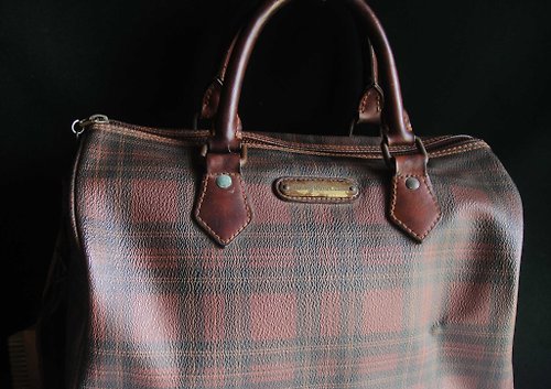Genuine leather mini classic Boston bag-234025ht - Shop