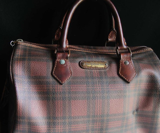 Old Time OLD-TIME] Early second-hand old bag Ralph Lauren Boston