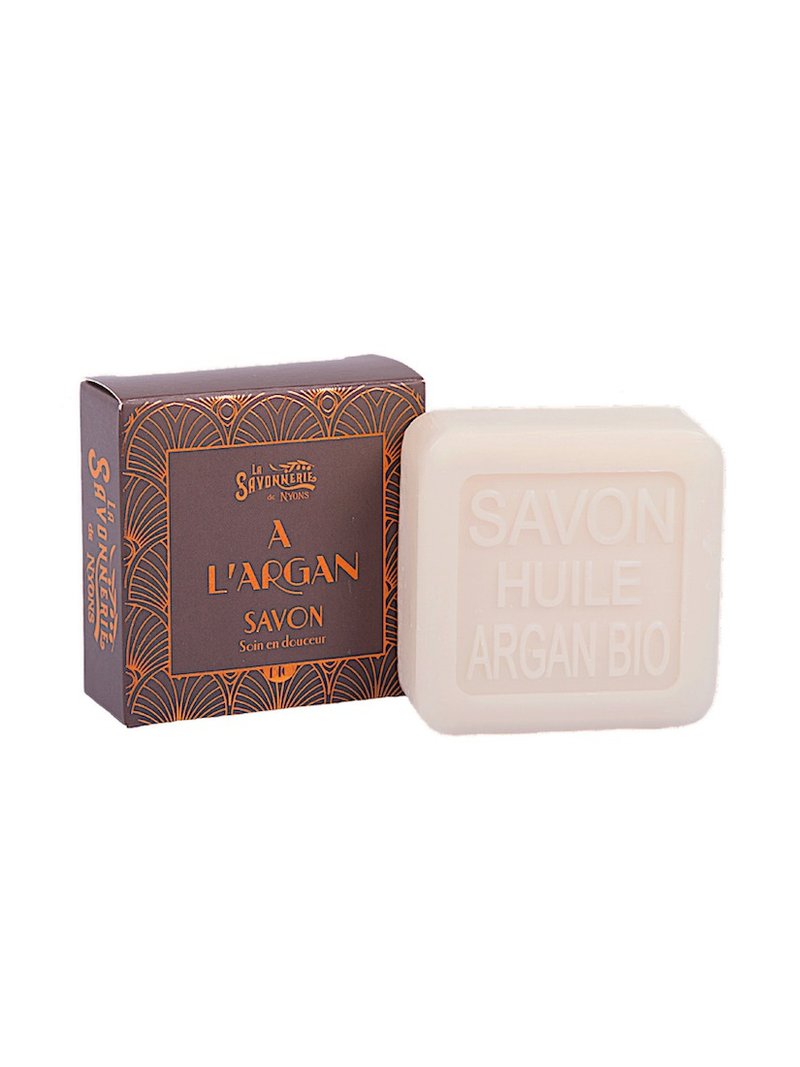 法國 La Savonnerie de Nyons  有機摩洛哥堅果油皂 - 肥皂/手工皂 - 其他材質 白色