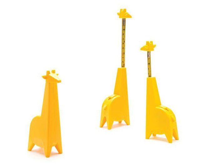 Giraffe Childrens Tape Measure, Bear Tape Measure, Metro Zoo