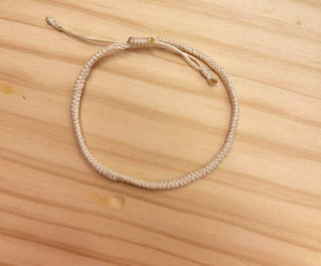 White String Bracelet