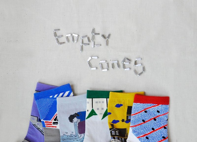 Goody Bag_10% OFF for 3 socks package_ Selected collection ON SALE - Socks - Cotton & Hemp Multicolor