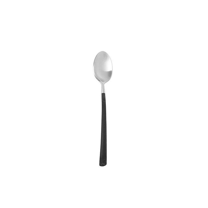NOOR系列黑銀咖啡匙 - 餐具/刀叉湯匙 - 不鏽鋼 銀色