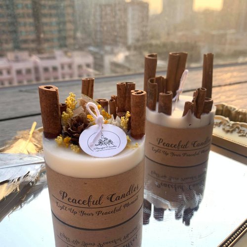 シナモンキャンドル - ショップ Peaceful Candles I Handmade