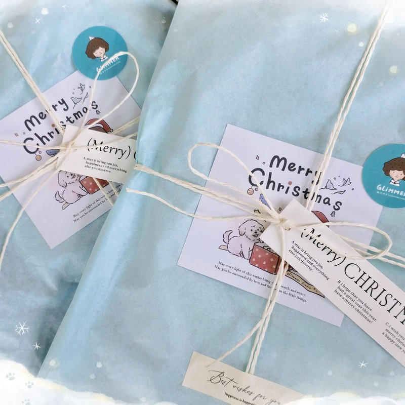 | 微光 Ocean | 聖誕限定_自海洋套組 - 卡片/明信片 - 塑膠 藍色