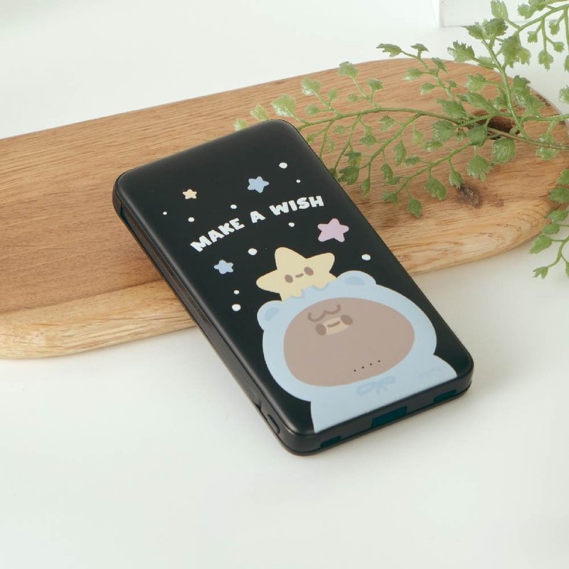 CO.ME.大菲星空願望自帶雙線快充10000mAh行動電源 - 尿袋/行動電源/充電線 - 塑膠 多色