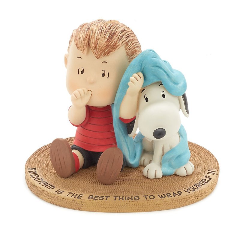 Snoopy and Nellas - Friendship is by your side [Hallmark-Peanuts Hand Sculpture] - Items for Display - Polyester Multicolor