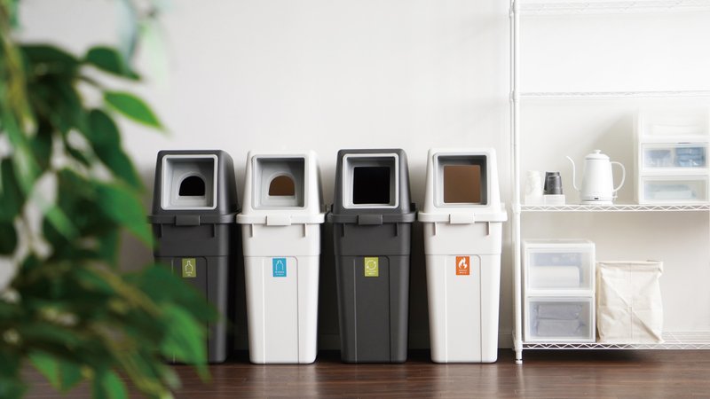 RISU W&W系列 大開口/瓶罐分類垃圾桶 70L - 垃圾桶 - 塑膠 
