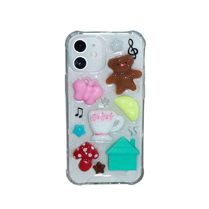 secret house PHONECASE - เคส/ซองมือถือ - พลาสติก สีนำ้ตาล