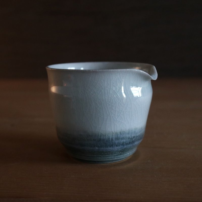 霜弦・柴焼勻杯 125ml - 急須・ティーカップ - 磁器 ホワイト