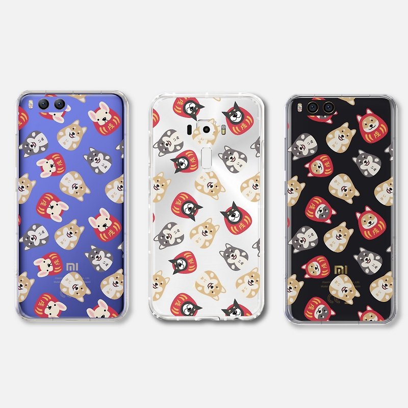Other Android series shatter-resistant soft shell - good luck Wang Wang [FOB] Lg Huawei Xiaomi millet protective shell - เคส/ซองมือถือ - พลาสติก สีใส