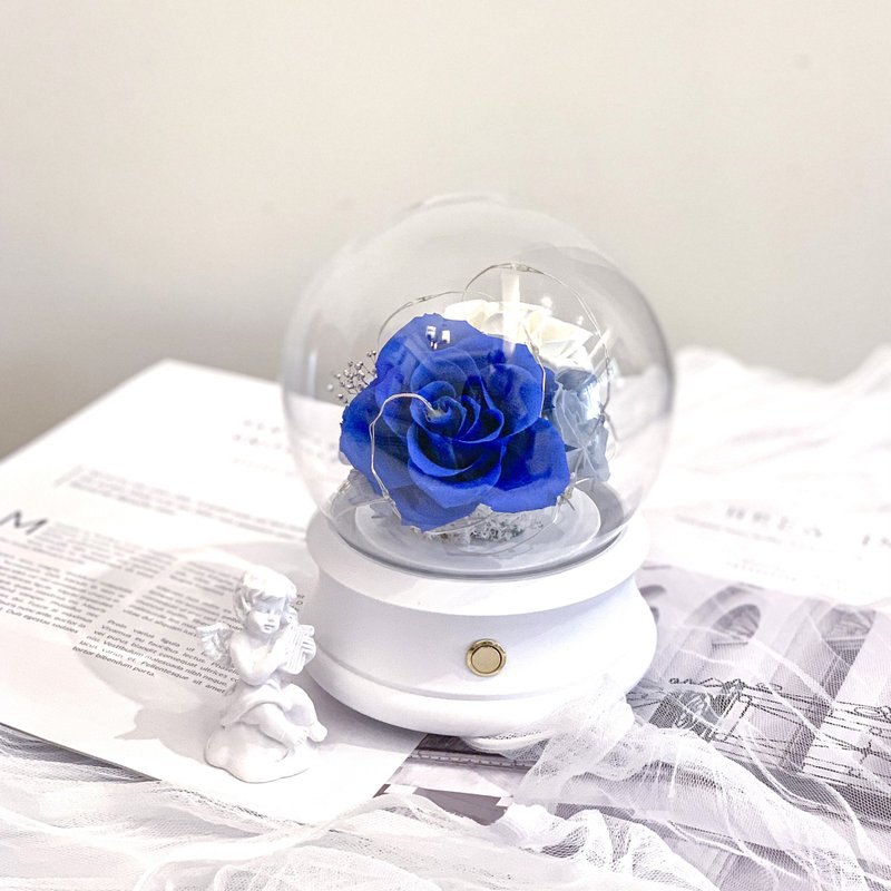 王座-玻璃花球藍牙音響 - 擺飾/家飾品 - 玻璃 藍色