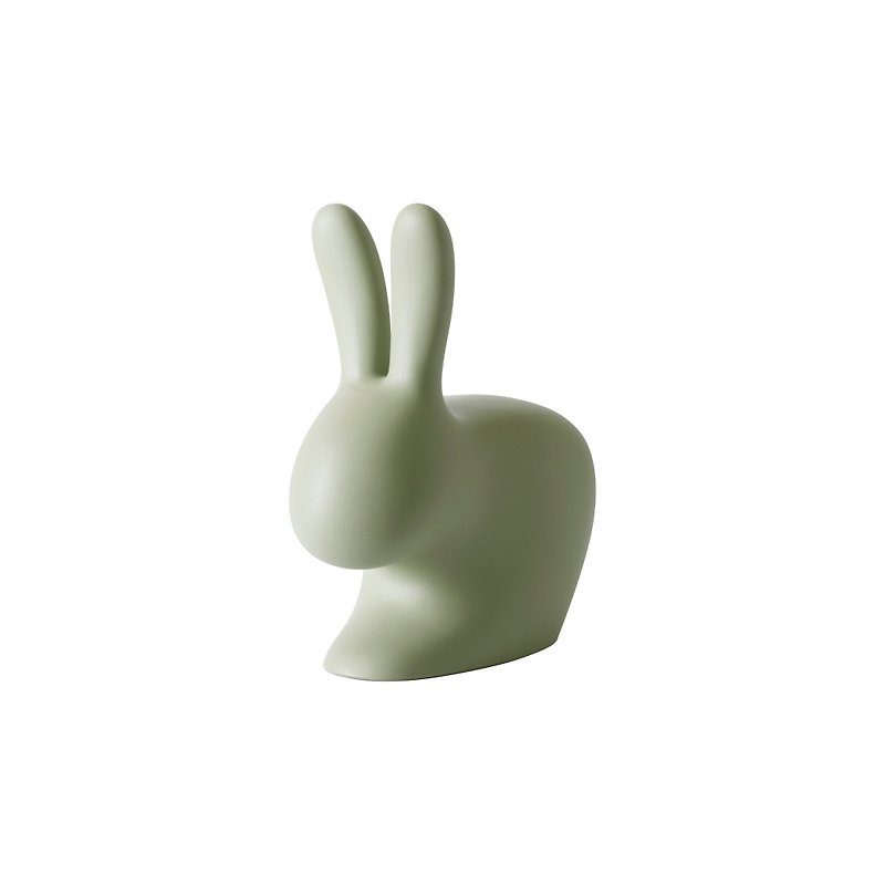 塑膠 其他家具 白色 - 【qeeboo tw】義大利 小兔椅 單椅 擺件 收藏 造型椅 設計師單品